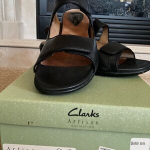 Clarks Women's Black Sandals